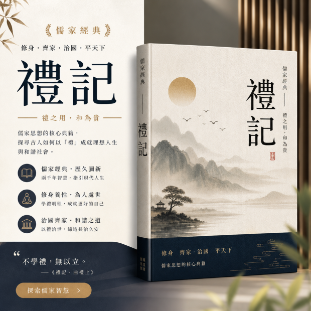 《禮記》傳統文化教材書籍封面