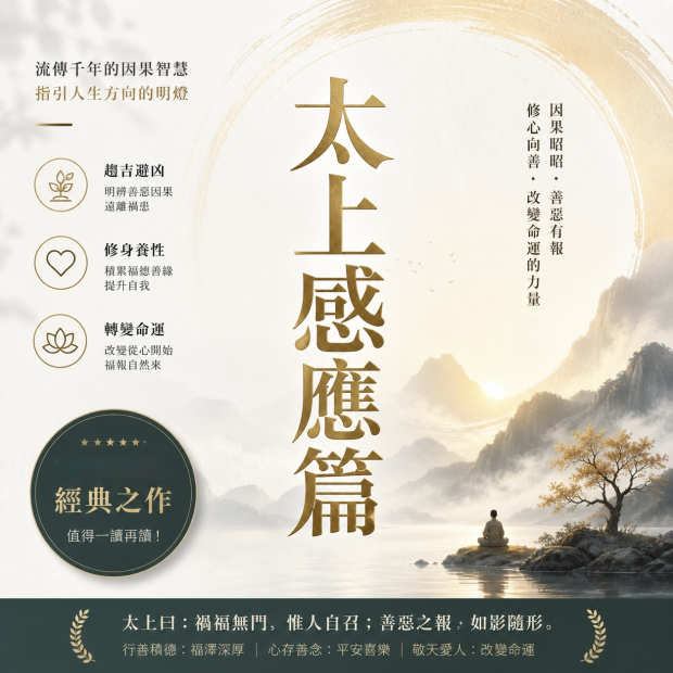 《太上感應篇》道家經典書籍封面圖02